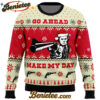 Go Ahead Make My Day Dirty Harry Ugly Christmas Sweater