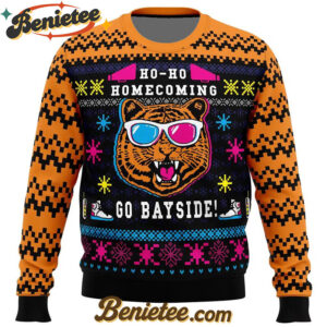 Go Bayside Saved by the Bell Ugly Christmas Sweater