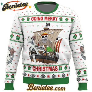 Going Merry Christmas One Piece Ugly Christmas Sweater