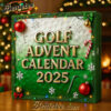 Golf Advent Calendar 2025, Christmas Countdown Advent Calendar Gift Box with 24 Acrylic Ornaments