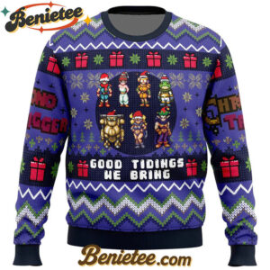Good Tidings we Bring Chrono Trigger Ugly Christmas Sweater