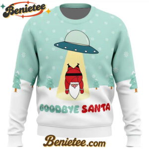 Goodbye Santa Ugly Christmas Sweater