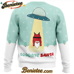 Goodbye Santa Ugly Christmas Sweater