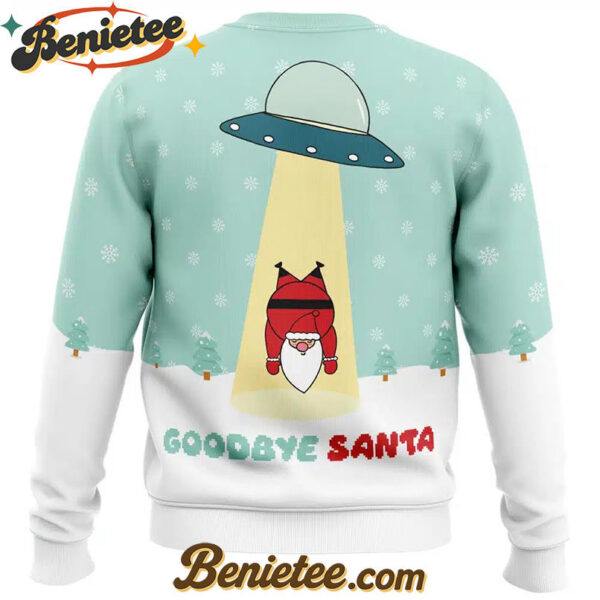 Goodbye Santa Ugly Christmas Sweater
