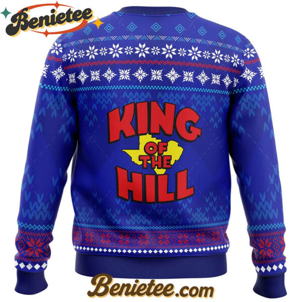 Gosh Dang It Bobby King Of The Hill Ugly Christmas Sweater