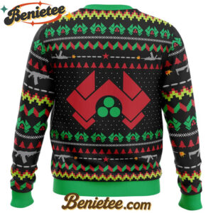 Got Invited to a Christmas Party Die Hard Ugly Christmas Sweater