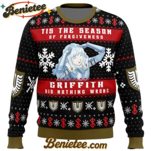 Griffith Did Nothing Wrong Berserk Ugly Christmas Sweater