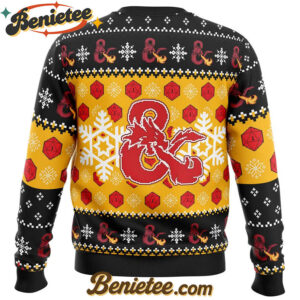 Guess I'll Die Dungeons & Dragons Ugly Christmas Sweater
