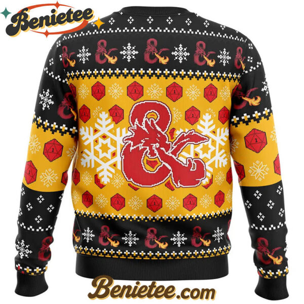 Guess I'll Die Dungeons & Dragons Ugly Christmas Sweater