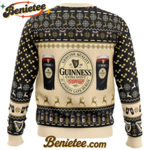 Guinness Extra Stout Ugly Christmas Sweater