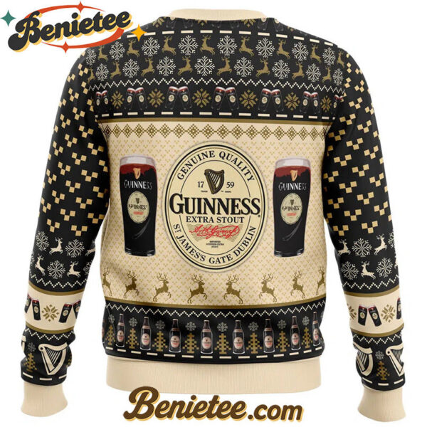 Guinness Extra Stout Ugly Christmas Sweater