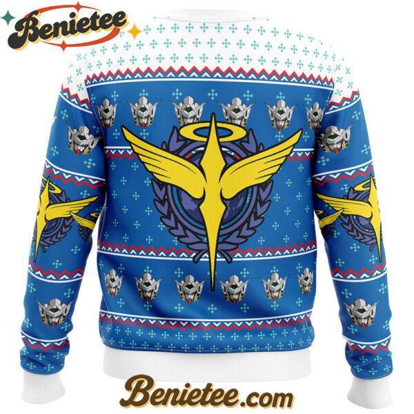 Gundam Helmet Ugly Christmas Sweater