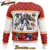 Gundam Wing Sprites Ugly Christmas Sweater