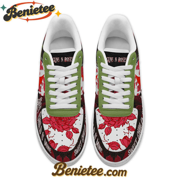 Guns N’ Roses Air Low-Top Sneakers Shoes For Men And Women