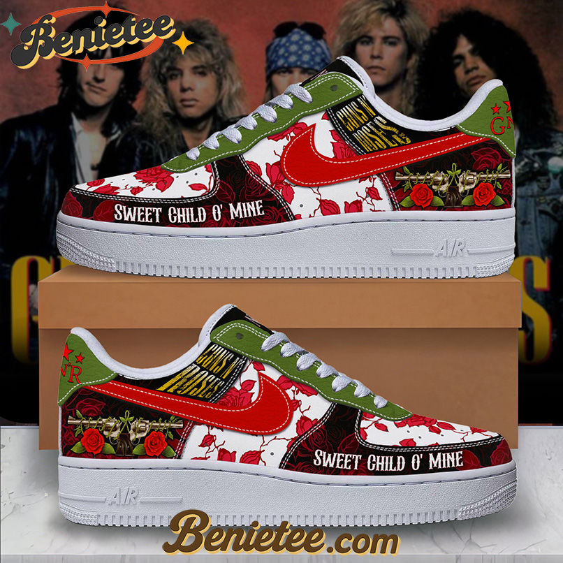 Guns N’ Roses Air Low-Top Sneakers Shoes For Men And Women