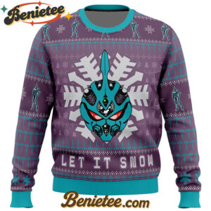 Guyver Let It Snow Ugly Christmas Sweater