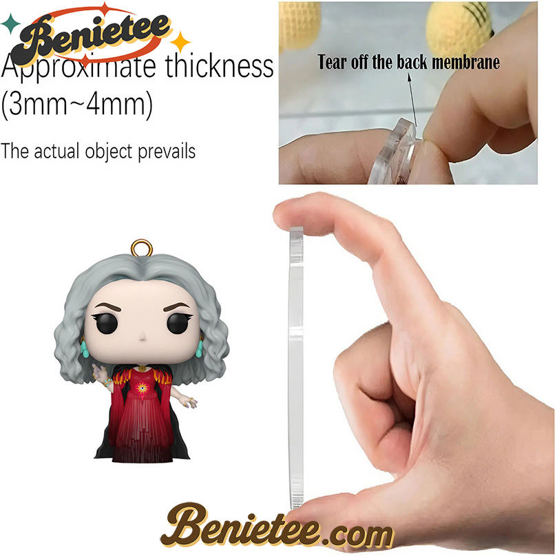 HCPC Advent Calendar 2025 CHRISTMAS GIFT, CHRISTMAS IDEA, Christmas Countdown Advent Calendar Gift Box with 24 Acrylic Ornaments