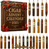 HOT Cigar Advent Calendar, Christmas Countdown Advent Calendar Gift Box with 24 Acrylic Ornaments