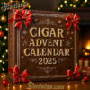 HOT Cigar Advent Calendar, Christmas Countdown Advent Calendar Gift Box with 24 Acrylic Ornaments