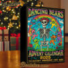 HOT Grateful Dead Advent Calendar 2025, Christmas Countdown Advent Calendar Gift Box with 24 Acrylic Ornaments