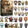 HOT The Lord of the Rings Advent Calendar 2025, Christmas Countdown Advent Calendar Gift Box with 24 Acrylic Ornaments