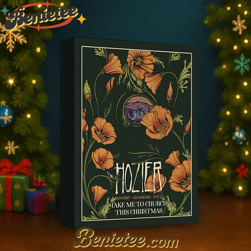 Take Me to Church - Hozier Advent Calendar 2025 CHRISTMAS GIFT, CHRISTMAS IDEA, Christmas Countdown Advent Calendar Gift Box with 24 Acrylic Ornaments