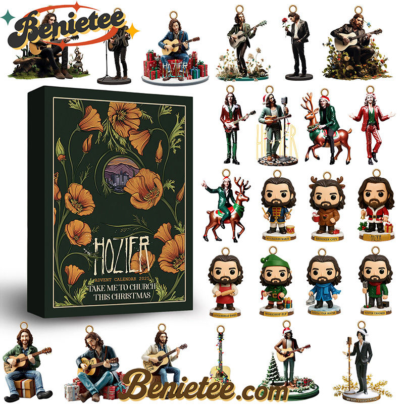 HZR ADVENT CALENDAR 2025 CHRISTMAS GIFT, CHRISTMAS IDEA, Christmas Countdown Advent Calendar Gift Box with 24 Acrylic Ornaments