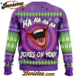Ha ha ha Eid Mubarak DC Comics Ugly Christmas Sweater