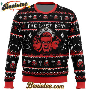 Half Vampire The Lost Boys Ugly Christmas Sweater