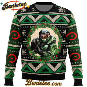 Halo Ugly Christmas Sweater