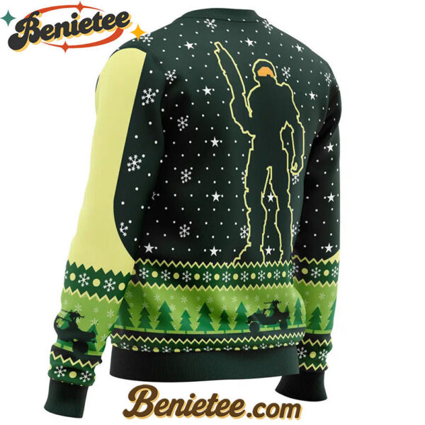Happy Halo-days Halo Ugly Christmas Sweater