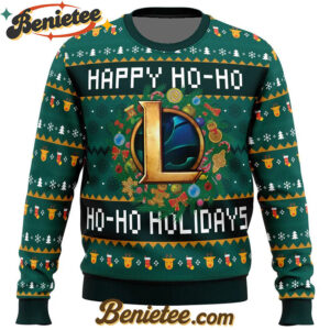 Happy Ho-Ho-Ho Holidays League of Legends Ugly Christmas Sweater