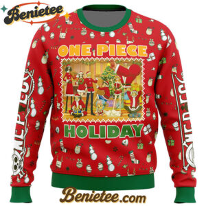 Happy Holidays One Piece Ugly Christmas Sweater