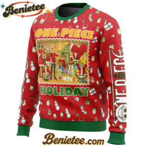 Happy Holidays One Piece Ugly Christmas Sweater