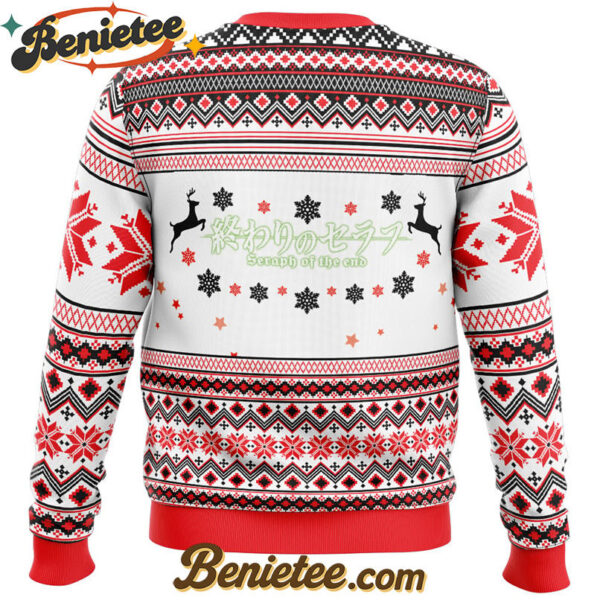 Happy Holidays Seraph Of The End Ugly Christmas Sweater