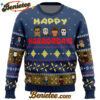 Happy Horrordays Halloween Ugly Christmas Sweater