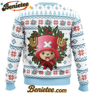 Happy Tony Tony Chopper One Piece Ugly Christmas Sweater