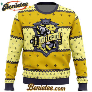 Harry Potter Hufflepuff Ugly Christmas Sweater
