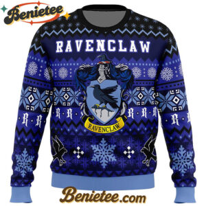 Harry Potter Ravenclaw House Ugly Christmas Sweater