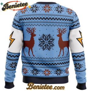 Harry Potter Retro Hogwarts Ugly Christmas Sweater