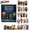 Haunted Holidays 2025 Advent Calendar, Christmas Countdown Advent Calendar Gift Box with 24 Acrylic Ornaments