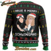 Have A Merry Schwingmas Wayne's World Ugly Christmas Sweater