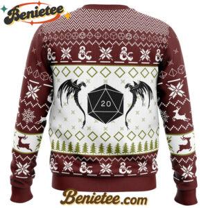 Have Yourself A Merry Little Crit-Mas Dungeons and Dragons Ugly Christmas Sweater