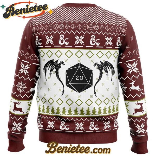 Have Yourself A Merry Little Crit-Mas Dungeons and Dragons Ugly Christmas Sweater
