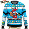Have a Smurfy Christmas Smurfs Ugly Christmas Sweater