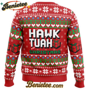 Hawk Tuah For Christmas Ugly Christmas Sweater