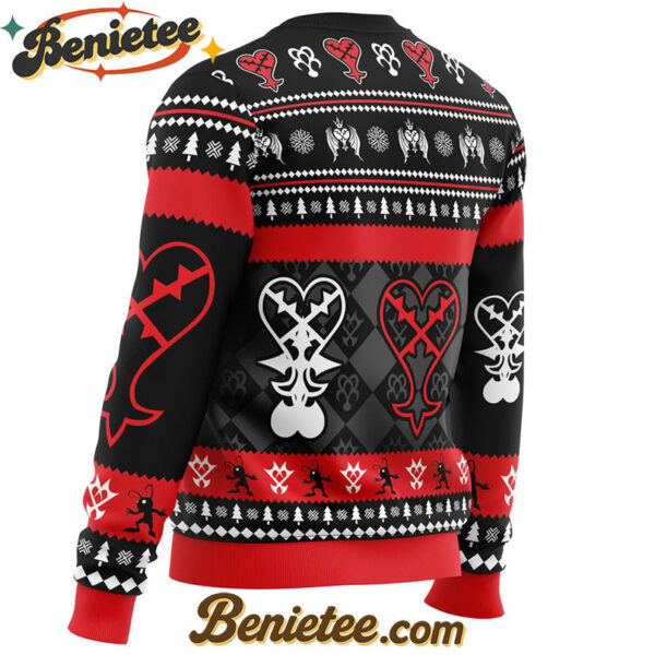 Heartless Christmas Kingdom Hearts Ugly Christmas Sweater
