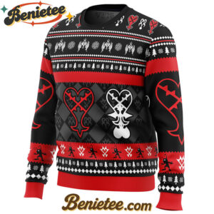 Heartless Christmas Kingdom Hearts Ugly Christmas Sweater