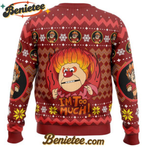 Heat Miser The Year Without a Santa Claus Ugly Christmas Sweater