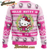 Hello Kitty is Coming to Town Ugly Christmas Sweater